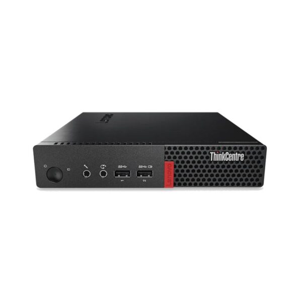 نمای جلوی میکرو کیس صنعتی لنوو مدل ThinkCentre M910Q