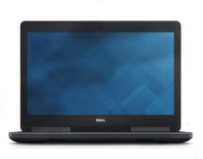 نمای جلویی لپ تاپ استوک Dell Precision 7520