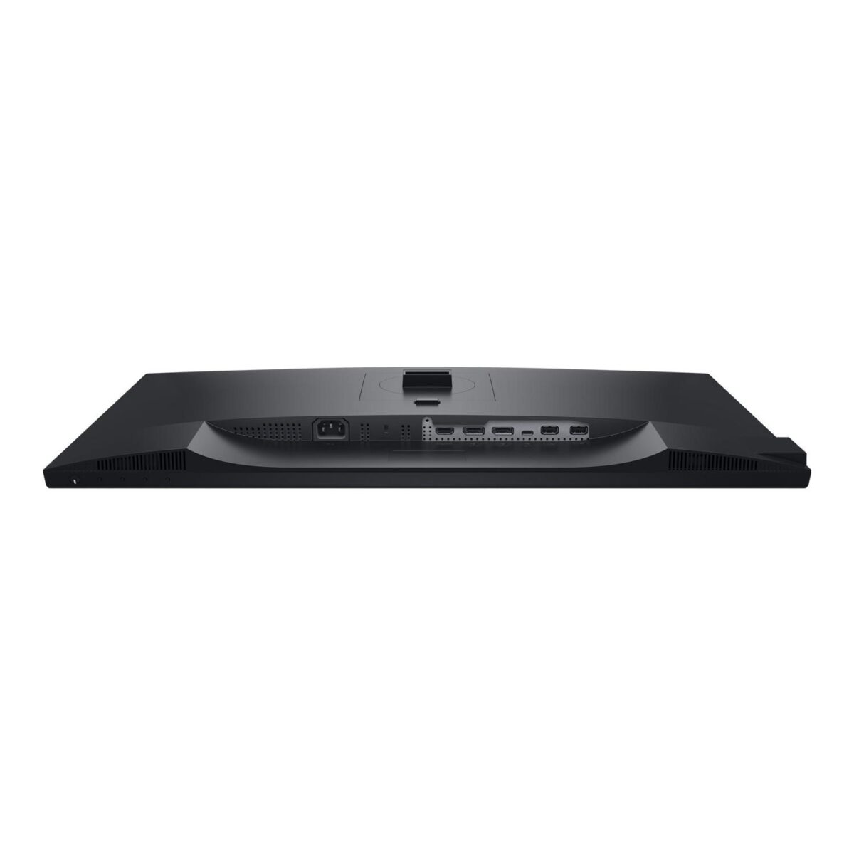 پورت‌های زیر مانیتور دل P2720DC شامل USB-C، HDMI و DisplayPort
