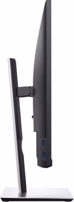 دو پورت USB سمت چپ مانیتور دل مدل P2720DC برای اتصال سریع دستگاهها