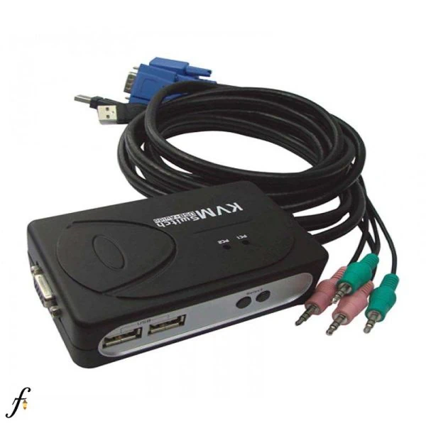 USB_KVM_Faranet سوییچ کی وی ام فرانت FNK2US 1 به 2